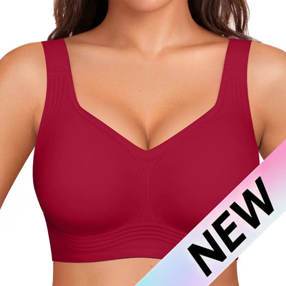 OEAK Women's Full Coverage Wireless Padded T-Shirt Bra
