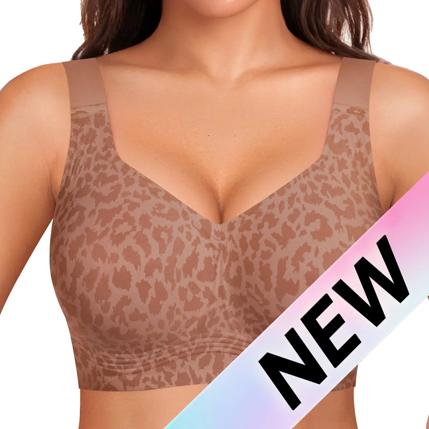 OEAK Women's Full Coverage Wireless Padded T-Shirt Bra