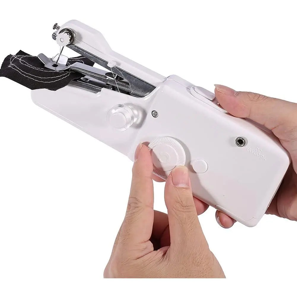 Portable Compact Handheld Sewing Machine, Electric for Beginners, Multifunctional for DIY Clothes, Curtains & Fabrics